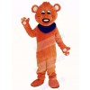 Orange Teddy Bear Mascot Costume