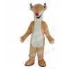 Ground Sloth with Red Nose Sid for Ice Age Mascot Costume Animal