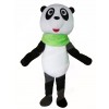 Panda with Green Triangular Mascot Costumes Animal 