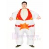 Elvis Presley Singer The King of Rock and Roll Inflatable Halloween Christmas Costumes for Adults