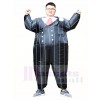 Gangster Black Suits Inflatable Halloween Christmas Costumes for Adults