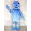 Cute Zoo Blue Manatee Mascot Costumes Animal