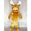 Brown Ikea Moose Mascot Costumes Animal 