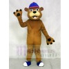 Happy Brown Bear Mascot Costumes Animal