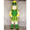 Green and Yellow Spartan Trojan Knight Sparty Mascot Costumes Fancy Carnival Cosplay