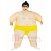 Yellow Japanese Fat Man Sumo Inflatable Halloween Christmas Costumes for Kids