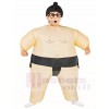 Black Japanese Fat Man Sumo Inflatable Halloween Christmas Costumes for Kids