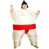 Red Japanese Fat Man Sumo Inflatable Halloween Christmas Costumes for Adults