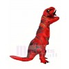 Dark Red T-REX Dinosaur Inflatable Halloween Christmas Costumes for Adults