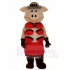 Puppets Striptease Strip Pig Swinish Mascot Costumes Animal