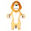 White Belly Lion Mascot Costumes Animal 