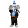 Blue Hat Elephant Mascot Costumes Animal 