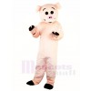 Cute Pink Pig Mascot Costumes Farm Animal