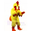 Yellow Chicken Cock Rooster Mascot Costumes Poultry Animal