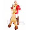 Ride on Horse Blow Up Donkey Inflatable Halloween Xmas Costumes for Adults