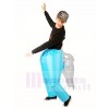 Carry Biting Shark Bites Inflatable Halloween Xmas Costumes for Adults