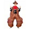 Western Cowboy Inflatable Halloween Christmas Costumes for Adults