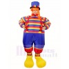Clown with Stripes Inflatable Halloween Christmas Holiday Costumes for Adults