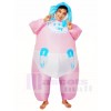 Infant Baby Diaper Inflatable Halloween Blow Up Costumes for Adults
