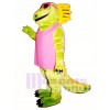 Irma Iguana with Dress & Sunglasses Mascot Costume
