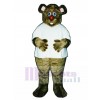 Cute Dr. Killbear with Shirt Mascot Costume