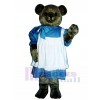 New Betsy Bear with Dress Mascot Costume