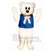 Kindergarten Bear with Bib & Tie Mascot Costume