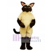 Cute Sally Siamese Cat Mascot Costume