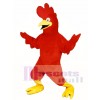 Cute Bug Eyed Chicken Mascot Costume