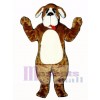 Cute Nanny Dog with Tongue Mascot Costume