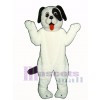 Cute White Puppy Dog Mascot Costume