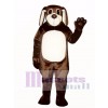 Cute Brown Dog Mascot Costume