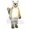 Cute Smiling Wolf Mascot Costume