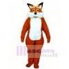 Cute Fred Fox Mascot Costume