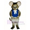 Maxi Mouse with Vest & Hat Mascot Costume