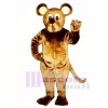 Brown Mouse Mascot Costume