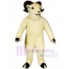 Cute Sheep Big Horned Mascot Costume