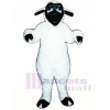 Black Face Sheep Mascot Costume