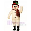 Cute Crystal Snowboy with Hat, Muffs & Scarf Mascot Costume