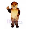 Benny Beaver Mascot Costume