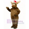 Christmas Deer with Hat Christmas Mascot Costume Animal
