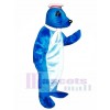 Cute Navy Seal with Sailor Hat & Scarf Mascot Costume