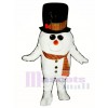 Madcap Snowman with Scarf Mascot Costume