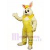 Easter Eggbert Bunny Rabbit with Yellow Cloths Mascot Costume