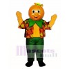 Orran Orange Mascot Costume Fruit 