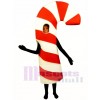 Open Face Candy Cane Mascot Costume