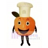 Baker Peach Mascot Costume