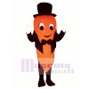 Carrot with Tailcoat & Hat Mascot Costume