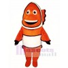 Cute Clown Fish Mascot Costume