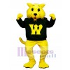 Cute Winner Wildcat Cat Mascot Costume